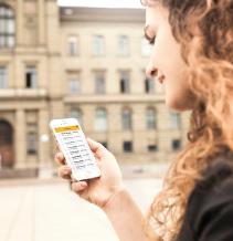 L'app di E-Post Offi ce trasforma lo smartphone o il tablet in una cassetta delle lettere.